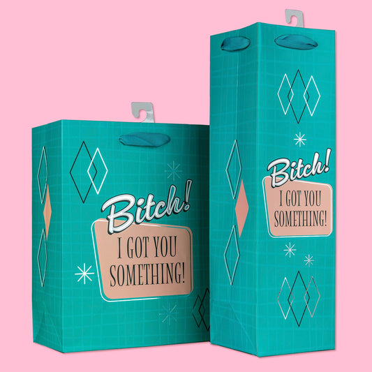 Bad Grandma Designs - Bitch I Got You Something deluxe gift bag